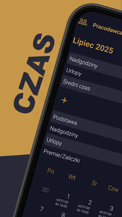 Czas pracy i zarobki screenshot 1