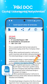 Czytnik Dokumentów: PDF/DOCS screenshot 3