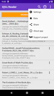 Czytnik i przeglądarka DiVu screenshot 2