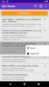 Czytnik i przeglądarka DiVu screenshot