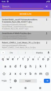 Czytnik i przeglądarka DiVu screenshot