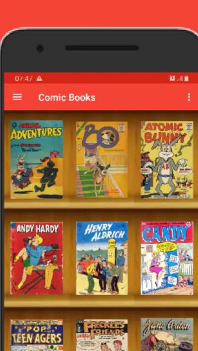 Czytnik komiksów (cbz/cbr) screenshot 1