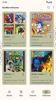 Czytnik komiksów (cbz/cbr) screenshot 3