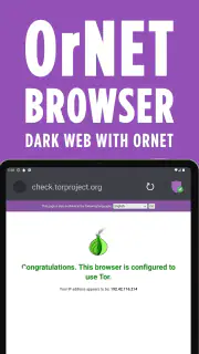 Dark Web Browser : OrNET screenshot 8
