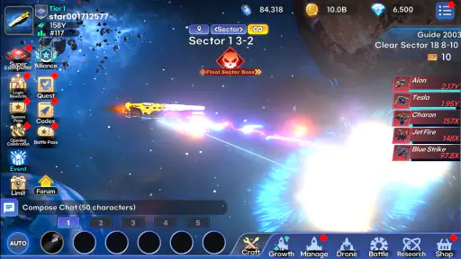 Darkstar - IDLE RPG screenshot