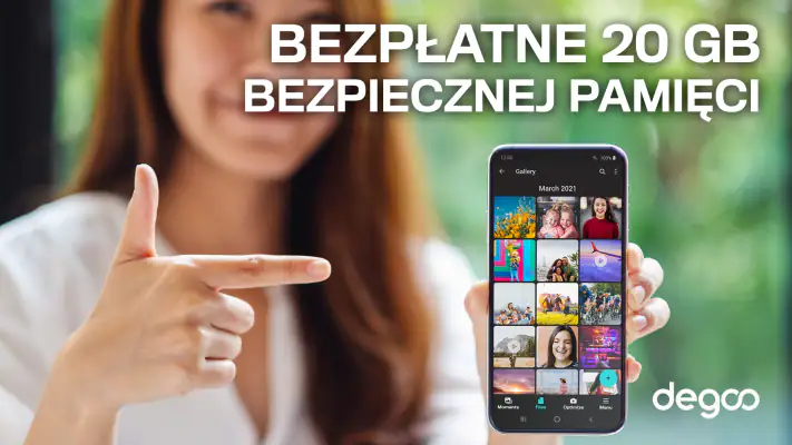 Degoo: 20 GB danych w chmurze screenshot 1