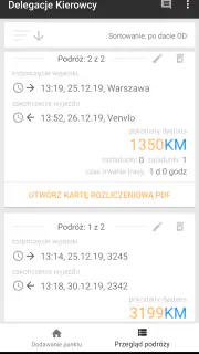 Delegacje kierowcy - granice,  screenshot 6