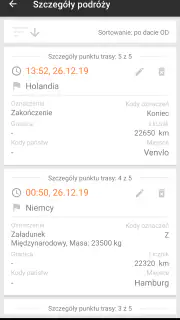 Delegacje kierowcy - granice,  screenshot 7