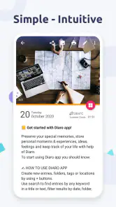 Diaro - Diary Journal Notes screenshot