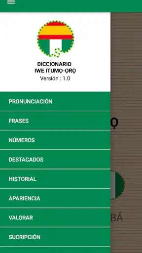 Diccionario Español Yorùbá screenshot 1