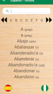 Diccionario Español Yorùbá screenshot 3