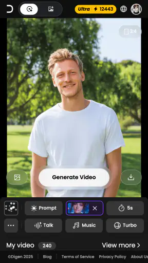 Digen: AI Video Generator screenshot 1