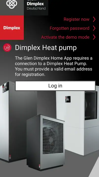 Dimplex Home screenshot 1