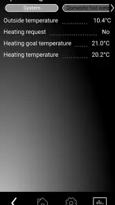 Dimplex Home screenshot