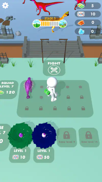 Dino Commander screenshot 1