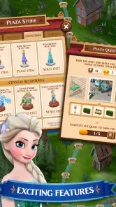 Disney Frozen Free Fall Games screenshot