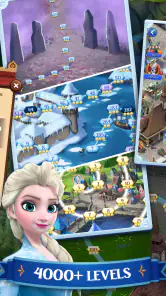 Disney Frozen Free Fall Games screenshot