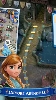 Disney Frozen Free Fall Games screenshot 4