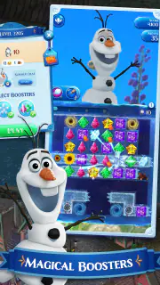 Disney Frozen Free Fall Games screenshot 5