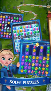 Disney Frozen Free Fall Games screenshot