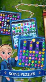 Disney Frozen Free Fall Games screenshot 8