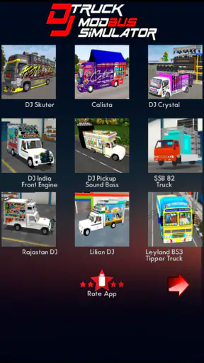 DJ Truck Mod Bus Simulator screenshot 1