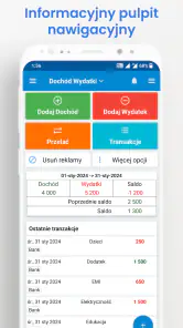 Dochód Wydatki-dzienne wydatki screenshot