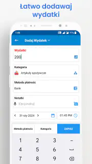 Dochód Wydatki-dzienne wydatki screenshot 2