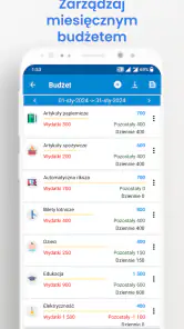 Dochód Wydatki-dzienne wydatki screenshot