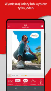 Dodaj tekst na zdjęciu screenshot