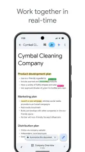 Dokumenty Google screenshot