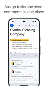 Dokumenty Google screenshot