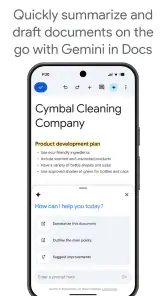 Dokumenty Google screenshot