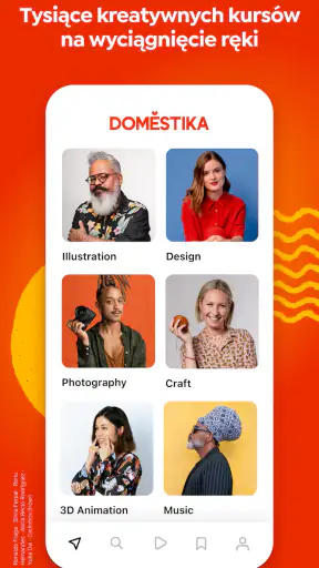 Domestika – Kursy online screenshot 1