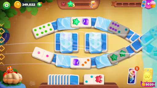 Domino Ocean : Solitaire Tiles screenshot