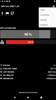 DPF Info screenshot 7