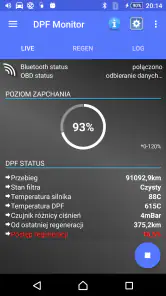 DPF Monitor - Fiat, Alfa Romeo screenshot