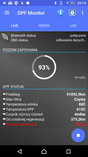 DPF Monitor - Fiat, Alfa Romeo screenshot 1