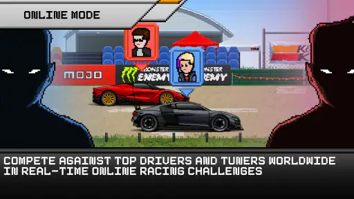 Drag Racing : Pixel X Racer screenshot