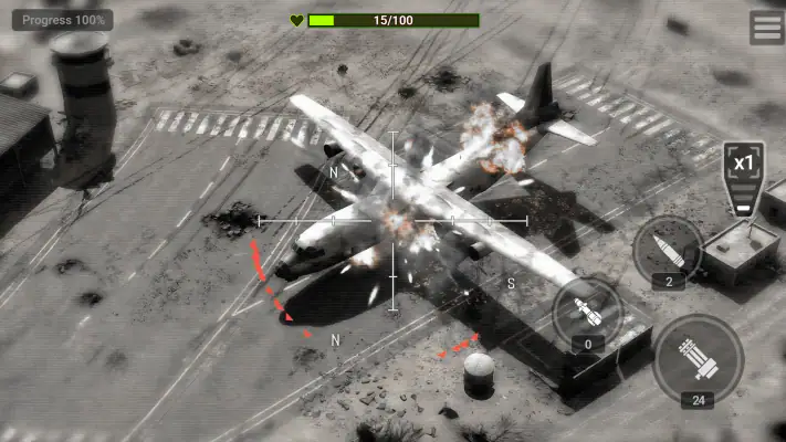 Drone Strike: Gunship War screenshot 1
