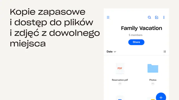 Dropbox: inteligentne archiwum screenshot 1