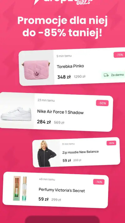 Dropzone: Sneakers Moda Promki screenshot 1