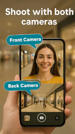 Dual Camera For Vlogger screenshot 1
