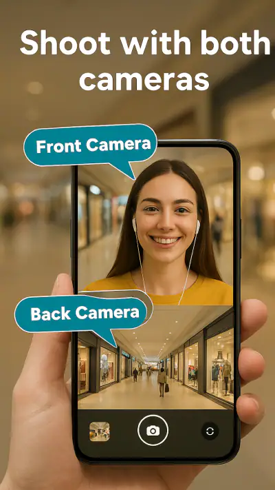 Dual Camera For Vlogger screenshot 1