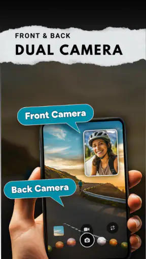 Dual Camera Front & Back screenshot 1