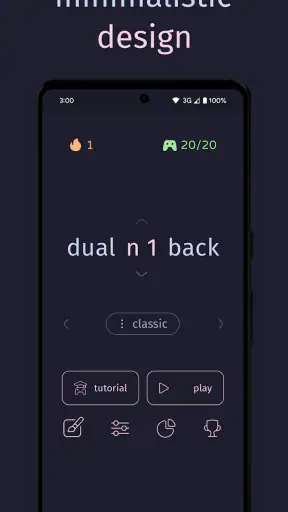 Dual N-Back Ultimate screenshot 1