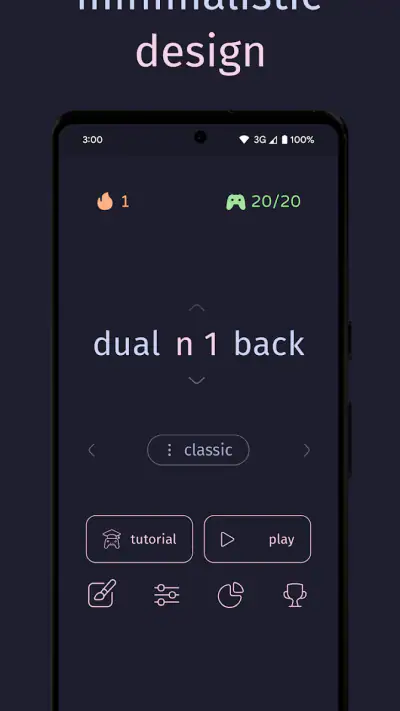 Dual N-Back Ultimate screenshot 1