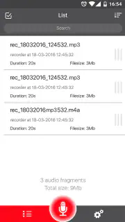 Dyktafon screenshot 3
