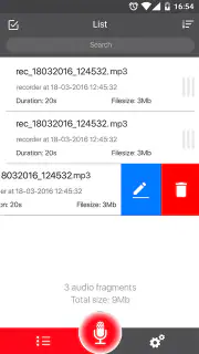Dyktafon screenshot 4