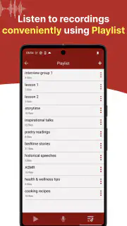 dyktafon - łatwy rejestrator screenshot 7